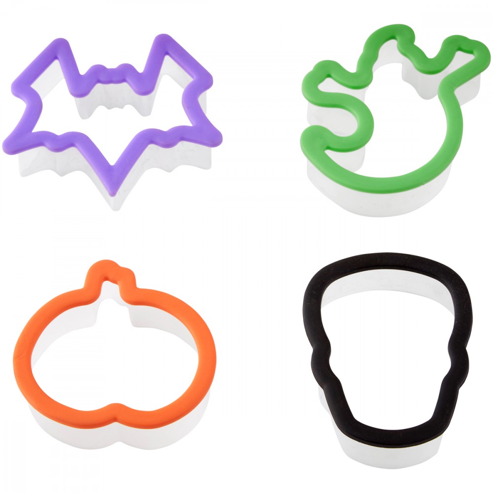 Wilton Utstikkersett godt grep - Halloween- 4 deler