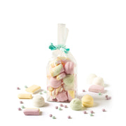 Cellofanposer med stiv bunn, 8x5x28cm