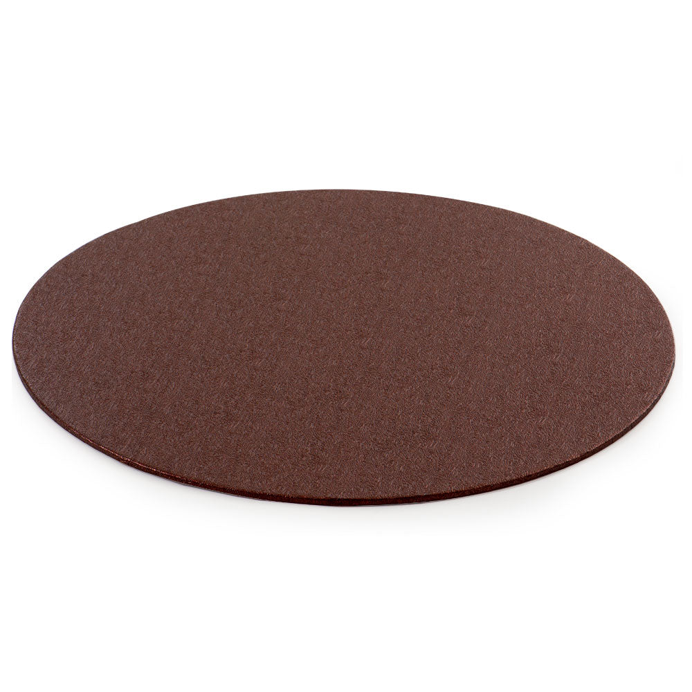 Kakebrett Rund Brun, 3mm tykk