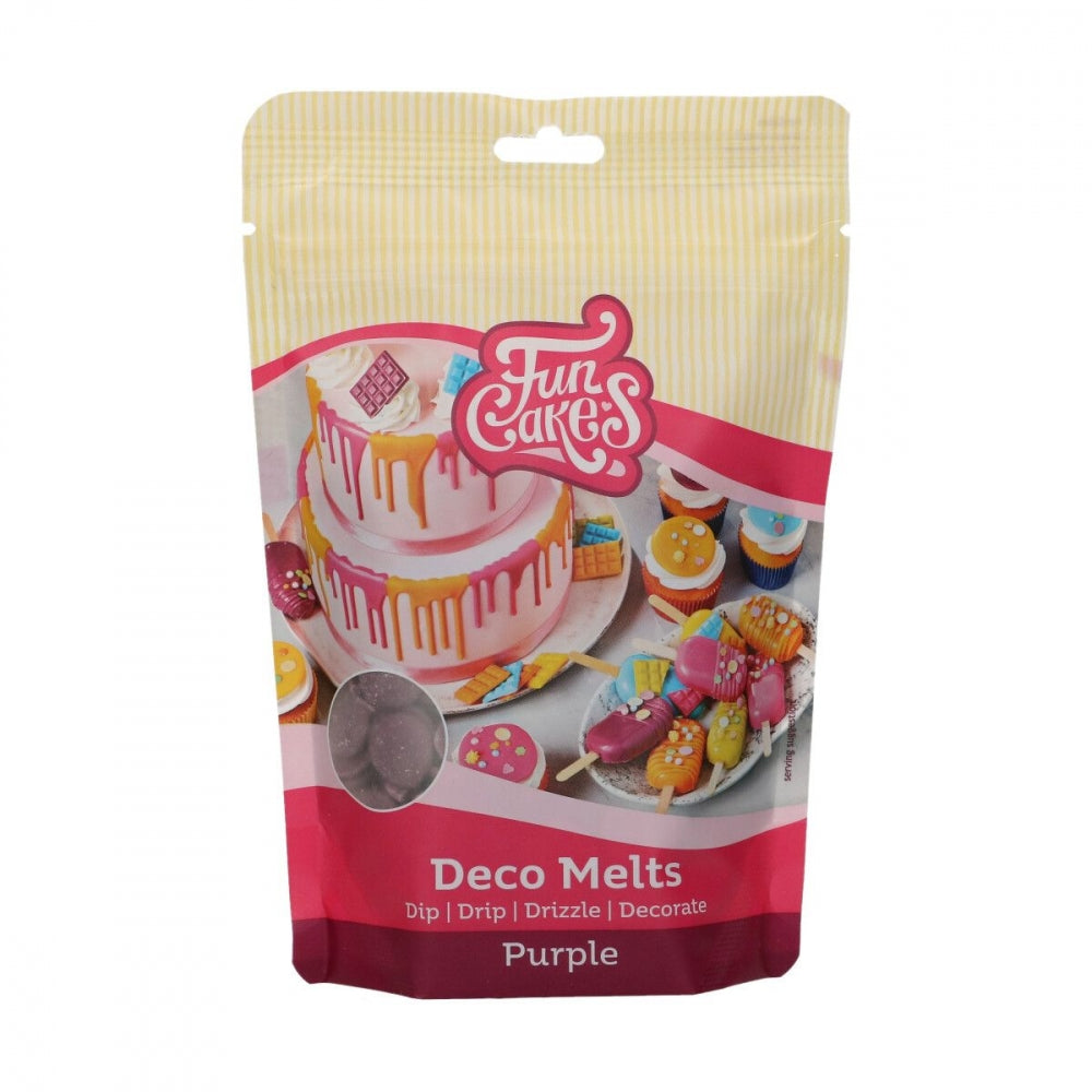 FunCakes Deco Melts -Lilla- 250g