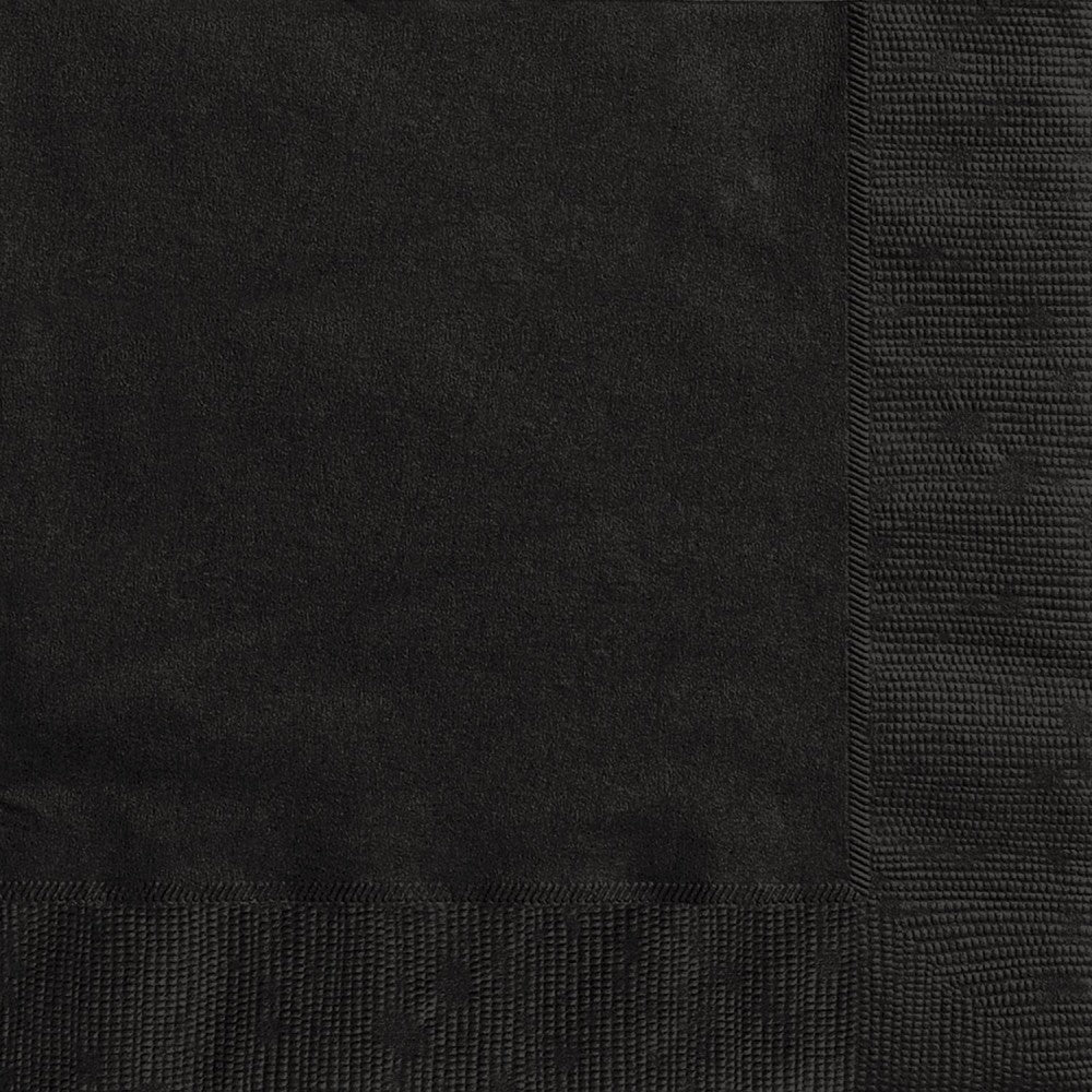 Servietter -Svart- pk/20