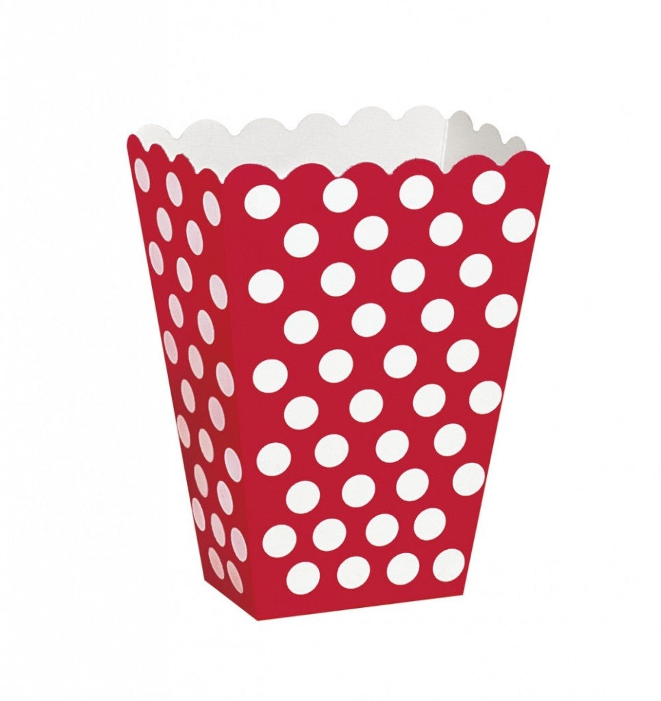 Popcornbeger Mørkerød, pk/8