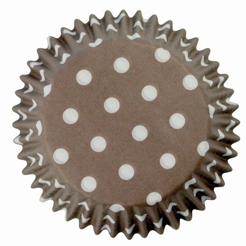 PME Muffinsformer Polkadotter Brun pk/60 