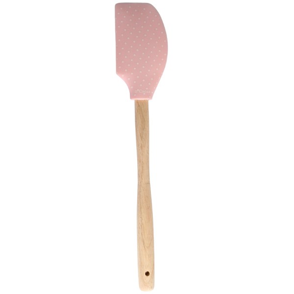 Slikkepott Rosa med treskaft