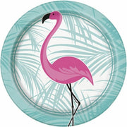 Papptallerken -Flamingo- 17cm pk/8