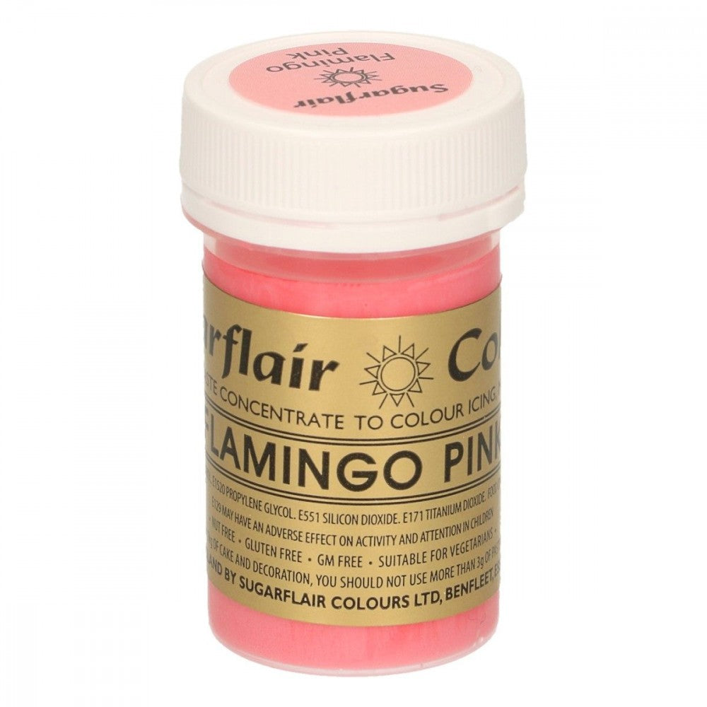 Sugarflair pastafarge Flamingo Pink, 25g