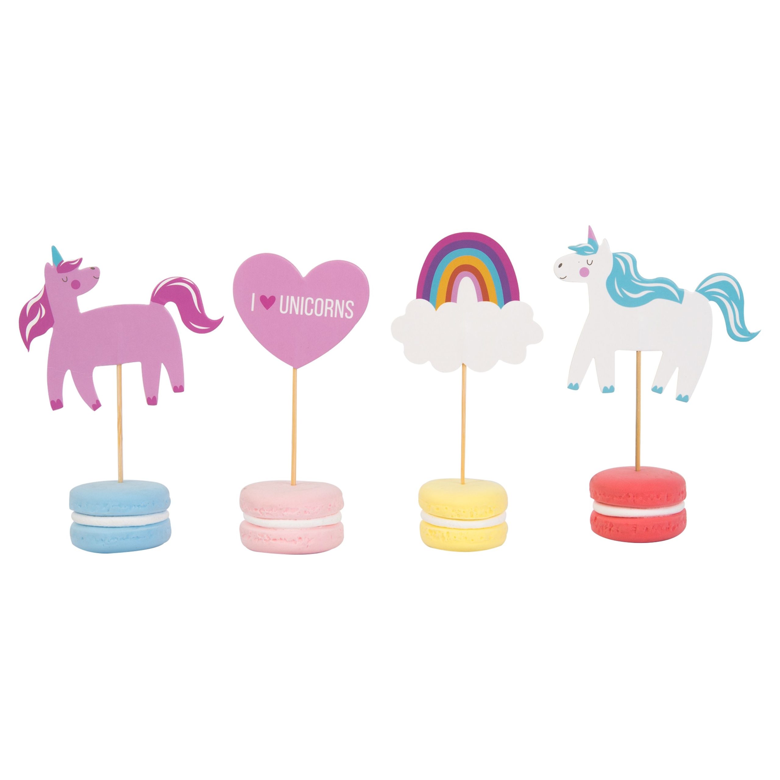 Cupcake sett -Enhjørning- pk/24