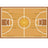Kakebilde Basketballkake langpanne