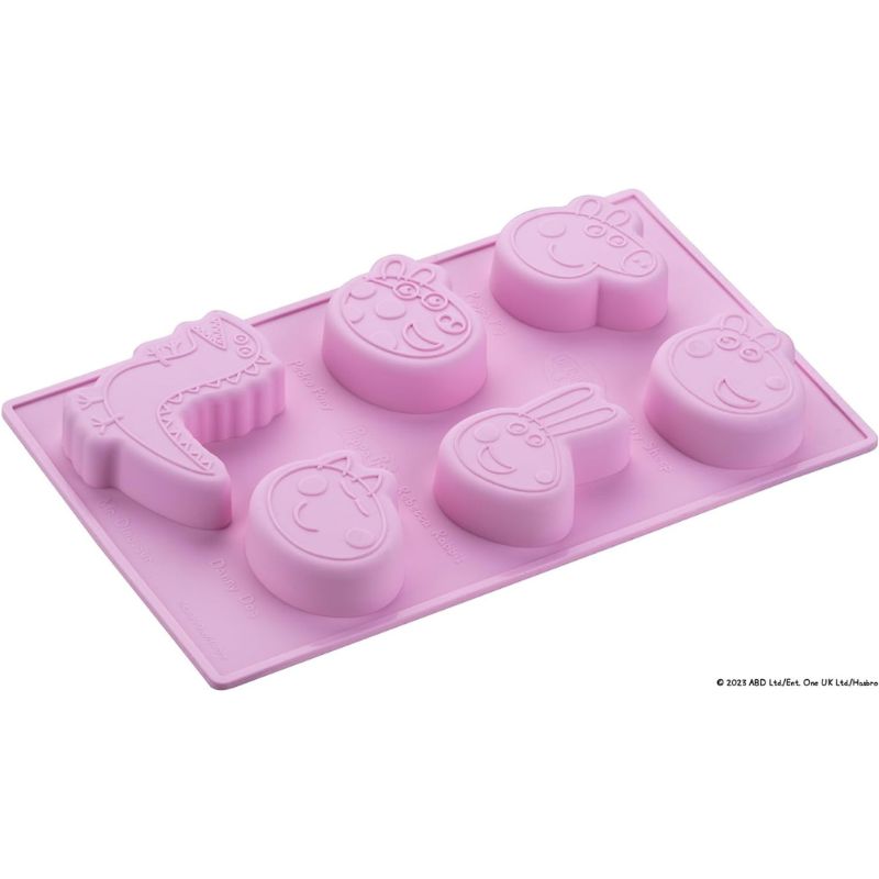 Peppa Gris mini kakeform i silikon