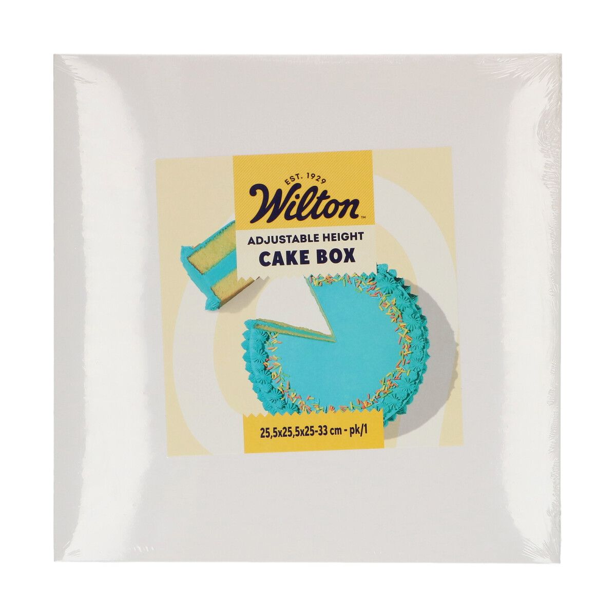 Wilton Justerbar Kakeeske 25,5 × 25,5 cm x 20–33 cm