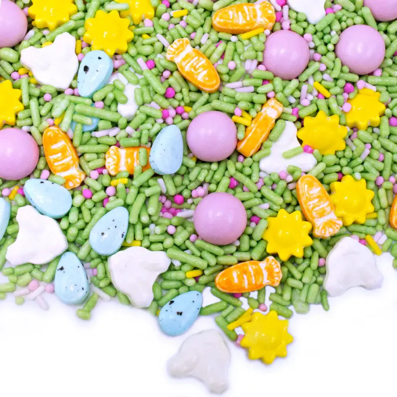 happy sprinkles påskekakestrø - sunny easter bunny
