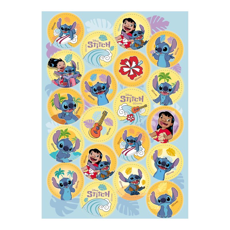 Spiselige cupcakebilder Lilo og Stitch