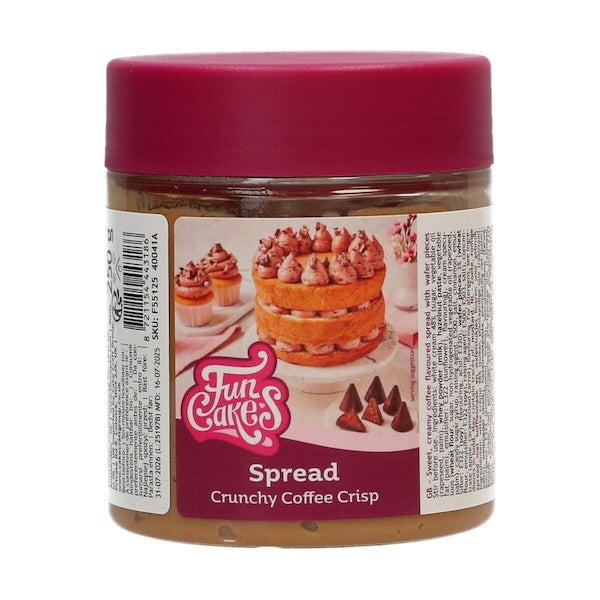 FunCakes Spread -Crunchy Coffee Crisp-, 250 g
