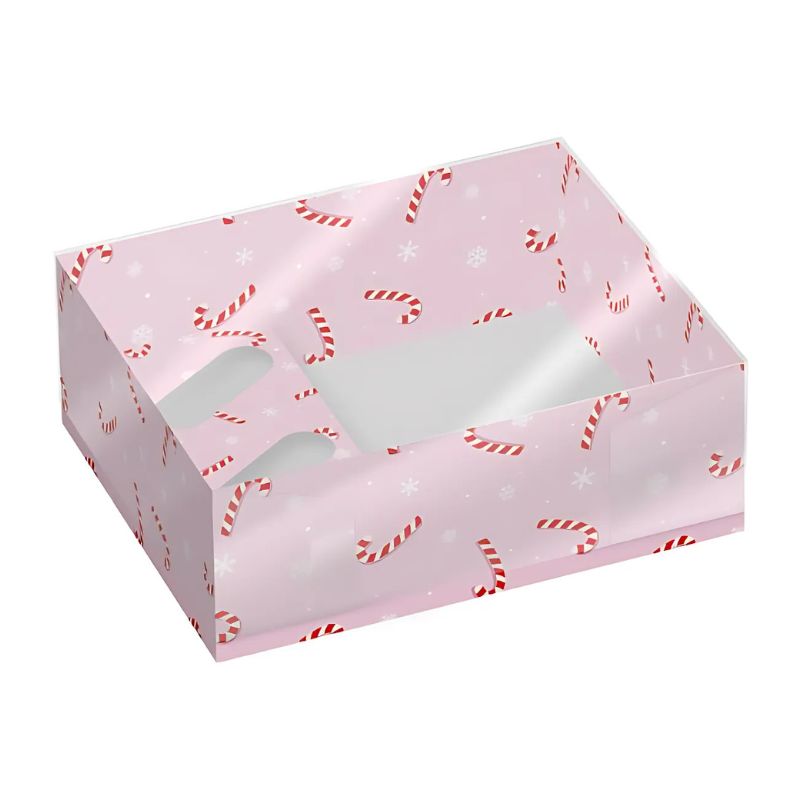Cupcake-og godteeske til jul - candy canes