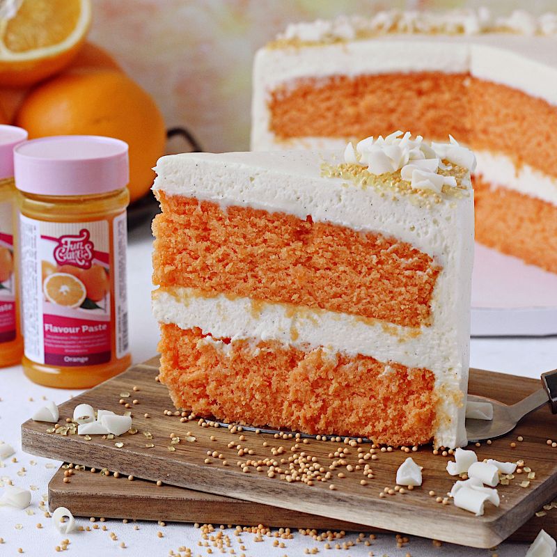 Orange velvet kake - appelsinkake oppskrift