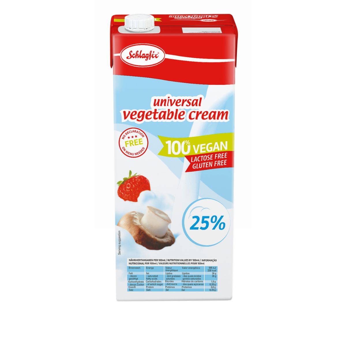 Vegansk piskekrem
