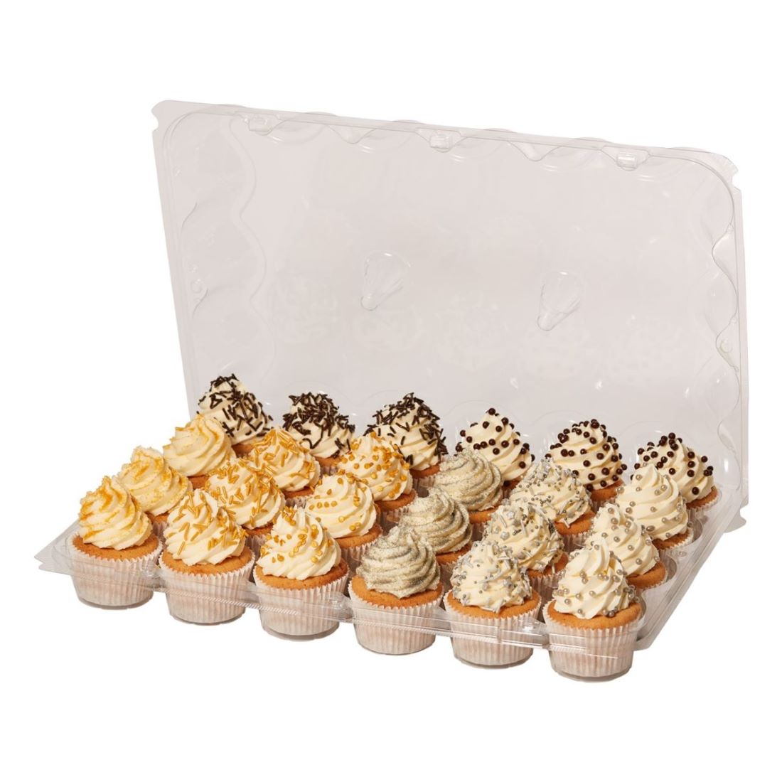 PME Plastikkmuffinsboks – 24 Muffins