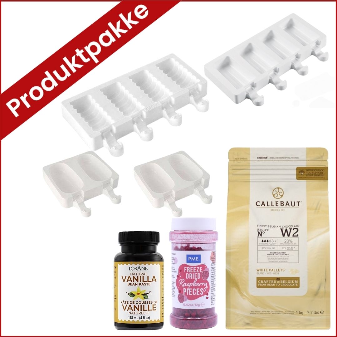 Produktpakke til kokos og vaniljeispinner