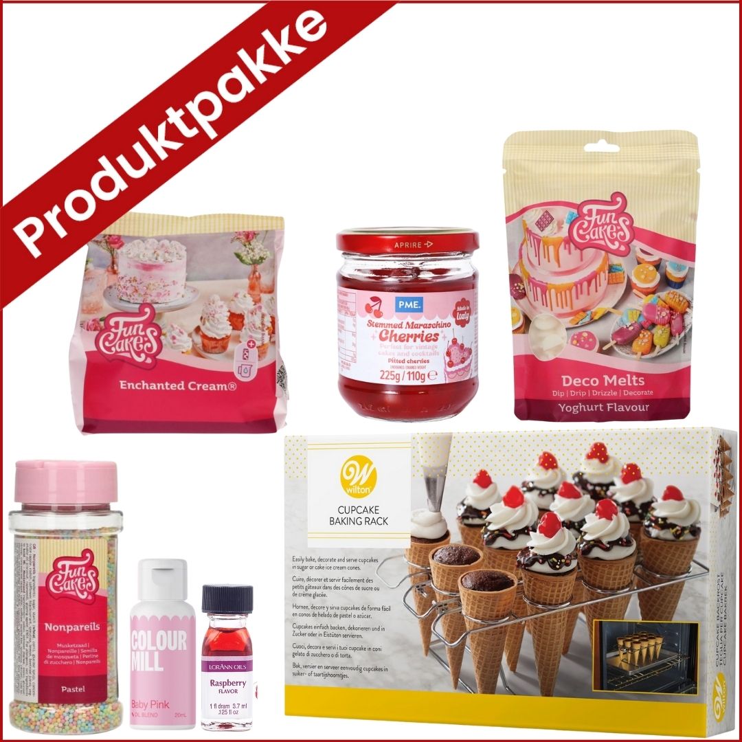 Produktpakke muffins i iskjeks