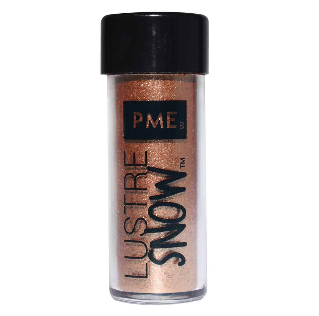 PME Spiselig Lustre Snow - Rosegull 10g