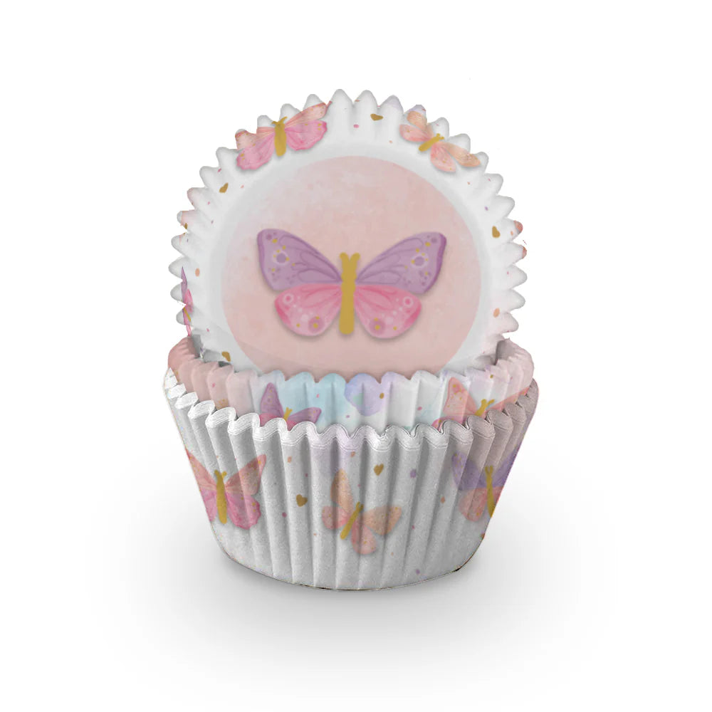Muffinsformer standard -Sommerfugl- pk/60