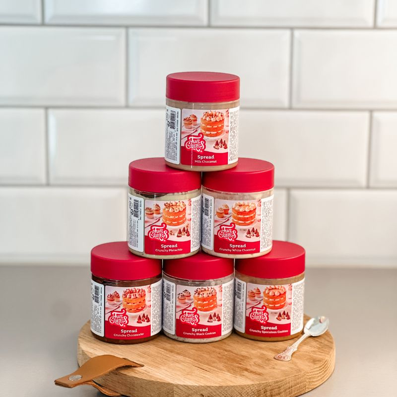 FunCakes Spreads - Crunchy Black Cookies, 250g (B.F. 31.03.2026)