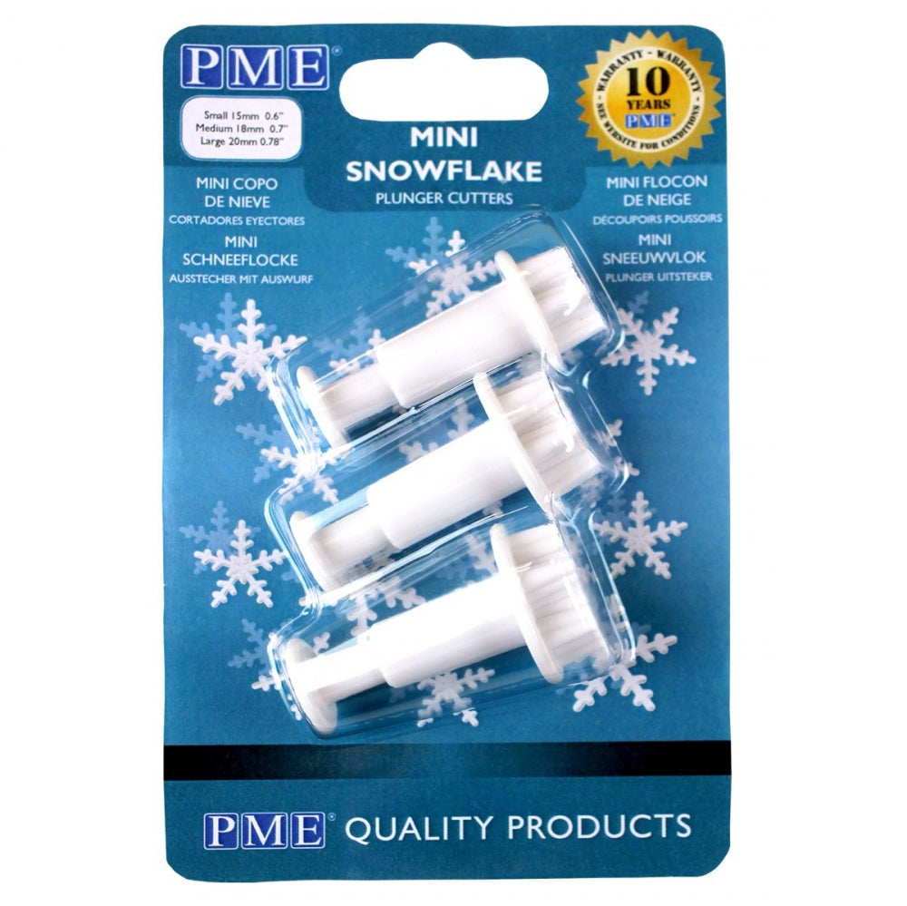 PME Utstikkersett mini, Snøkrystall, sett/3
