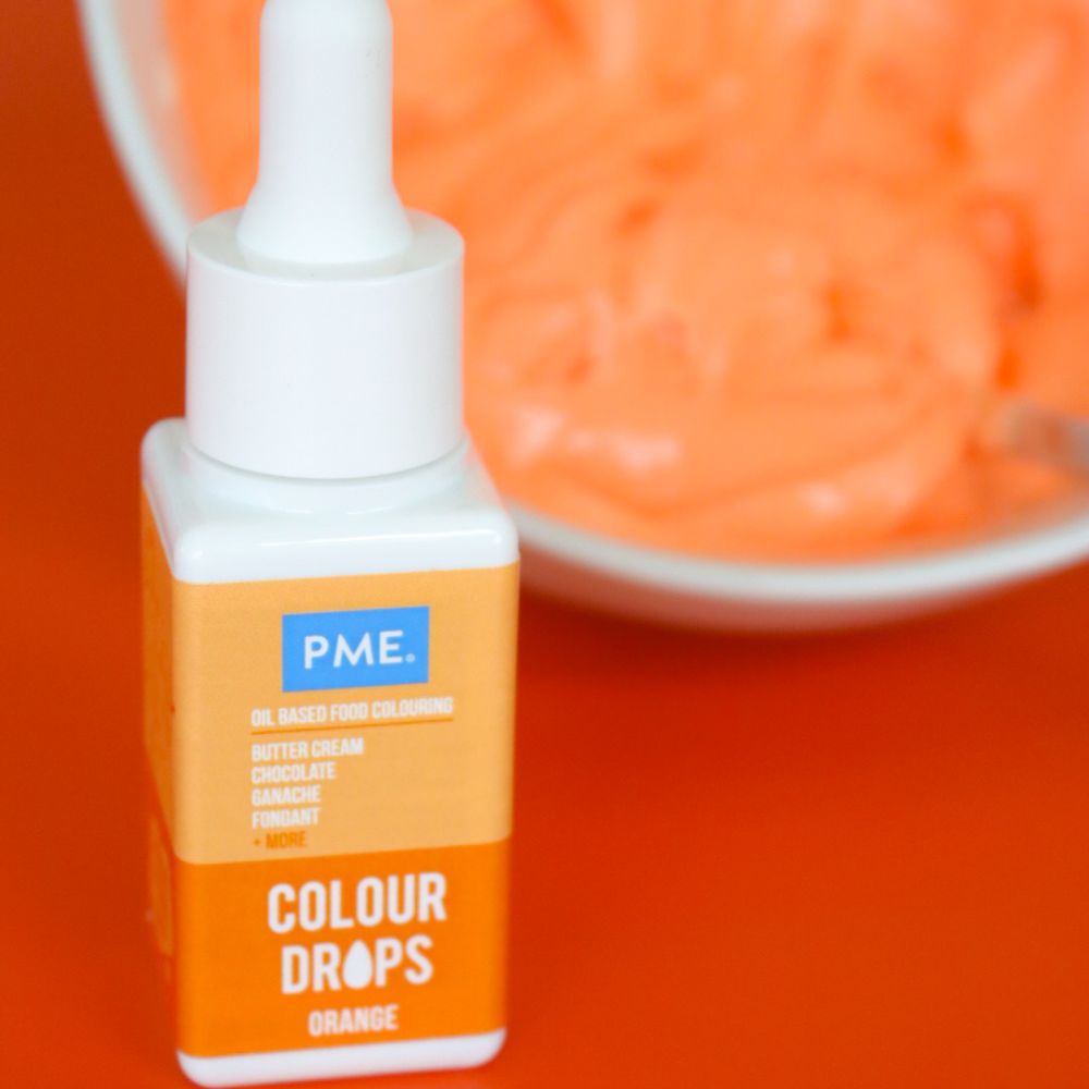 Colour drops fra PME - oransje