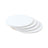 Kake Drum Rund Hvit 25cm