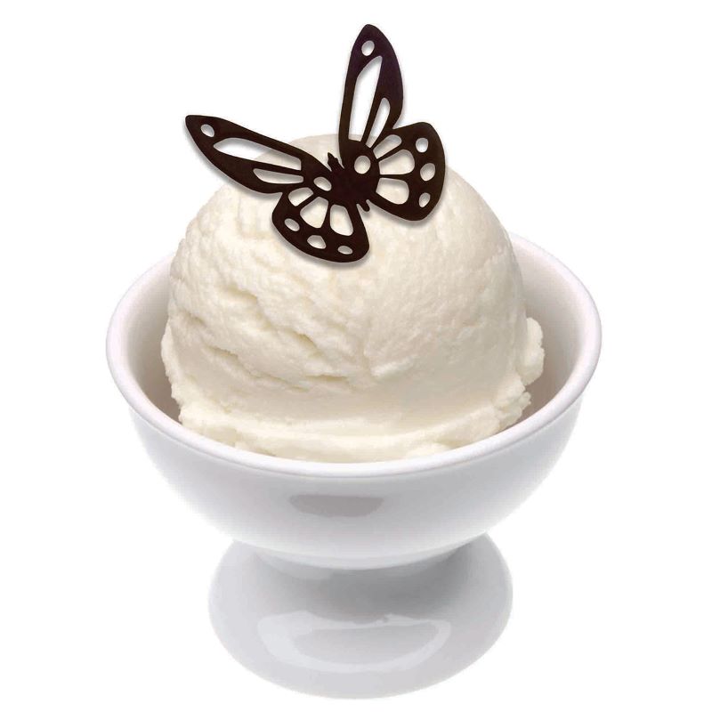 sommerfulg pynt på kake