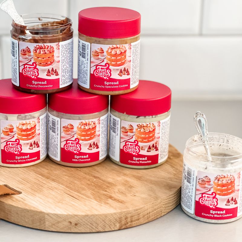 FunCakes Spreads Melkesjokolade- og hasselnøttkrem - 250g