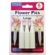 Flower Pics Large, 6pc