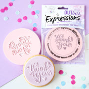 Sweet Stamp embosser thank you