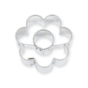 Pepperkakeform blomst med sirkel - 4 cm