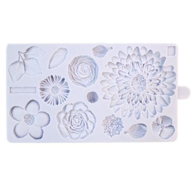 Karen Davies silikonform Blomster