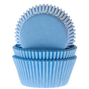 House of Marie Mini Muffinsformer Himmelblå - pk/60 