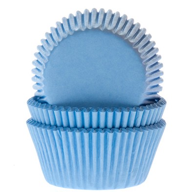 House of Marie Mini Muffinsformer Himmelblå - pk/60 