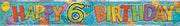 Banner - 6th birthday 