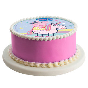 Kakebilde -Wafer- Peppa Gris 15,5cm