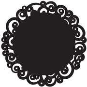 Wilton Kakeunderlag doilies -Svart- 25cm pk/10