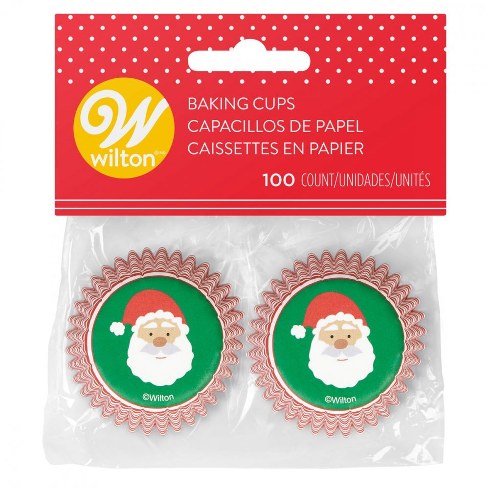 Wilton Mini muffinsformer Julenisse, pk/100
