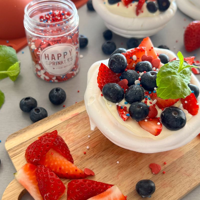 17. mai dessert - minipavlova