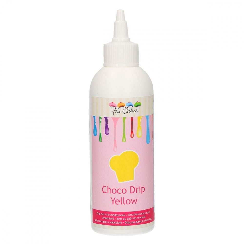 FunCakes Choco Drip -Gul- 180g