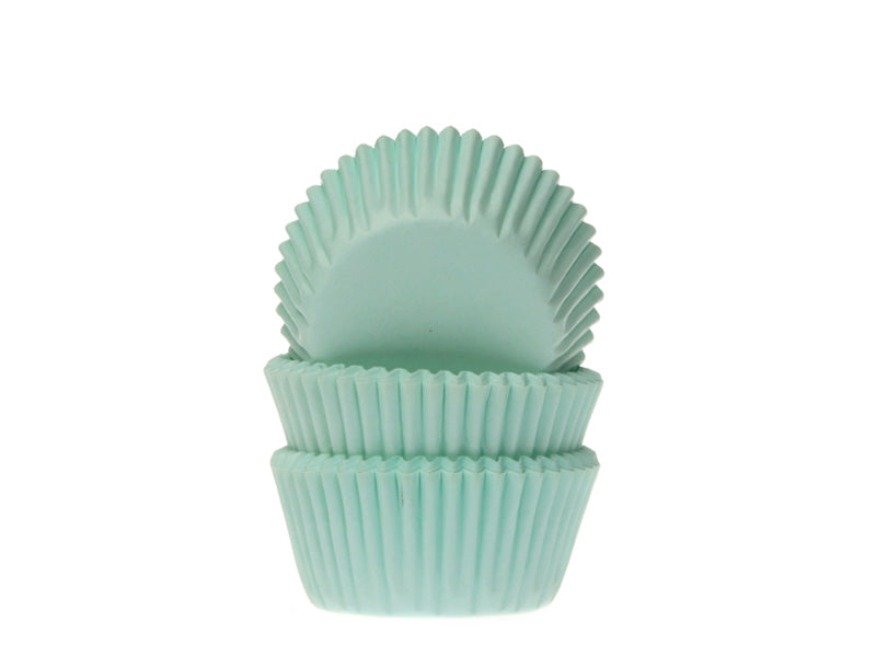 Muffinsformer, små -Mintgrønn- pk/60