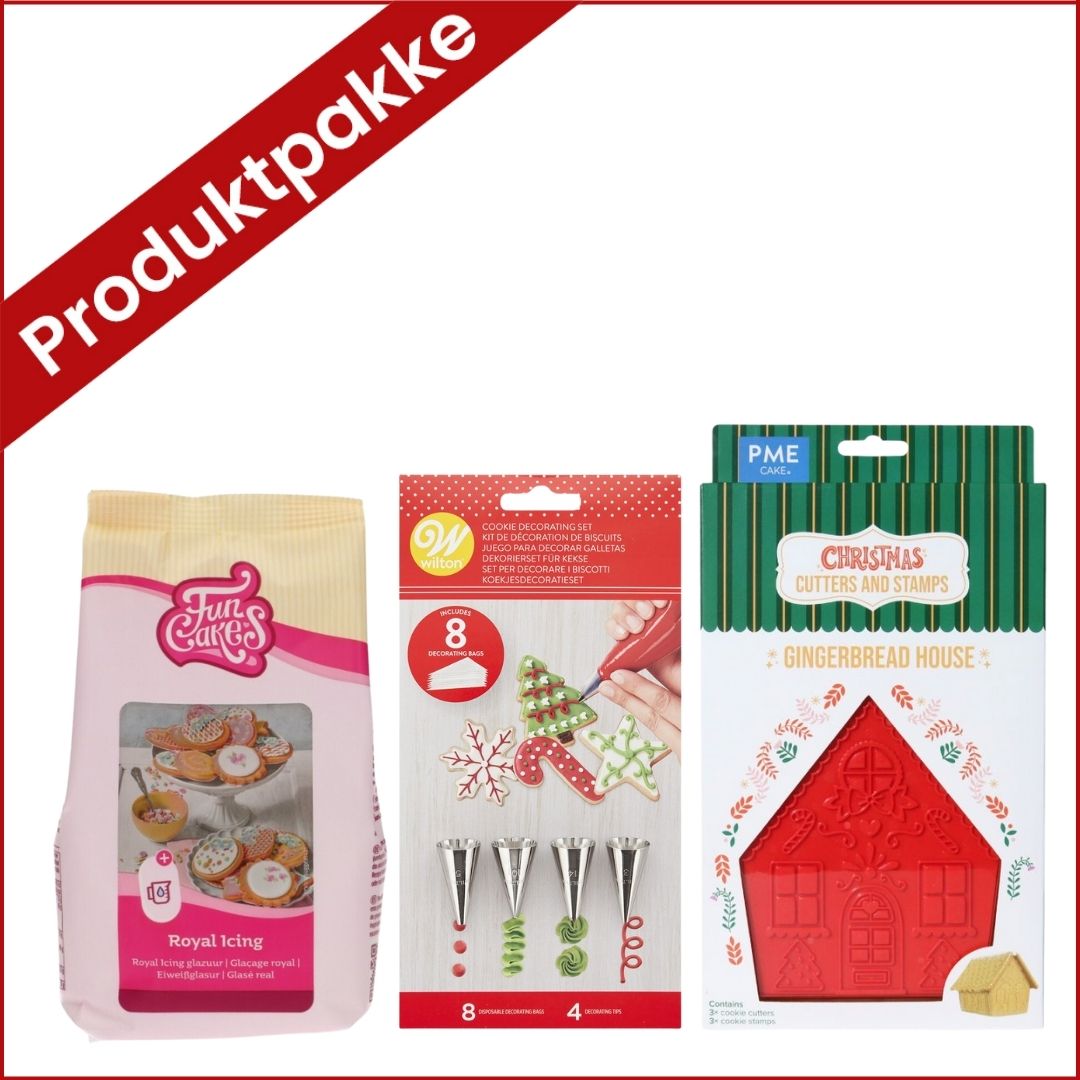 Produktpakke til hjemmelaget pepperkakehus