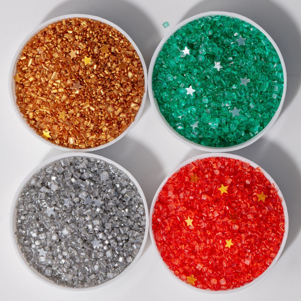 PME Spiselig glitter - Rød, grønn, gull og sølv – Slikkepott.no - Alt ...