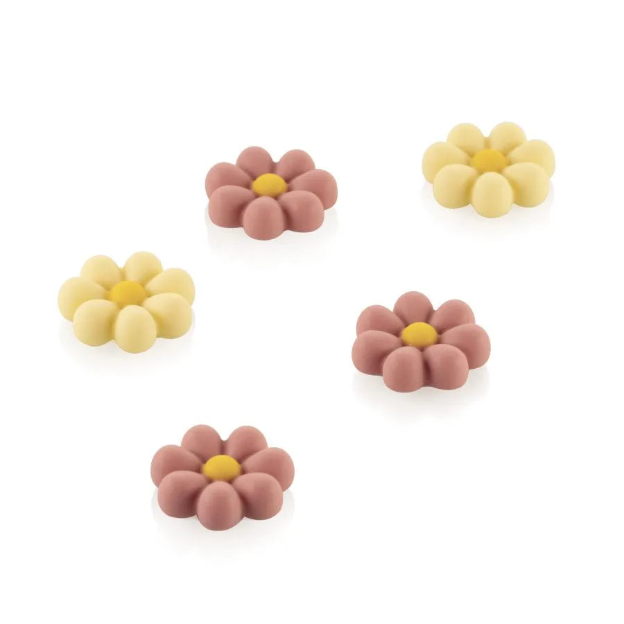 Silikomart SCG063 Choco Flower Silikonform – 8 Hulrom