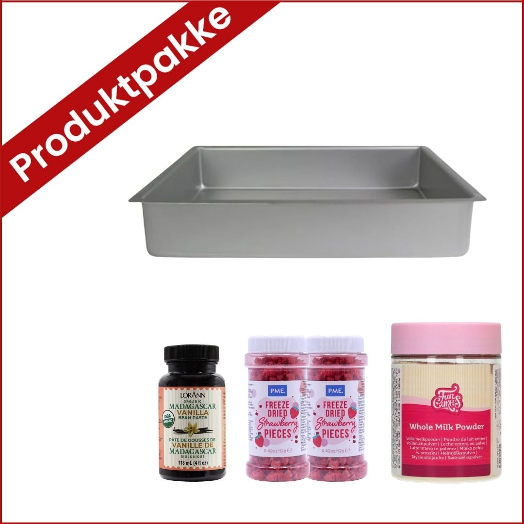 Produktpakke til jordbær tiramisukake