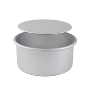 Rund kakeform med løs bunn i aluminium, 22,9 cm diameter