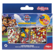 Paw Patrol Kakestrø 70g fra Dekora i original emballasje med Chase og Skye